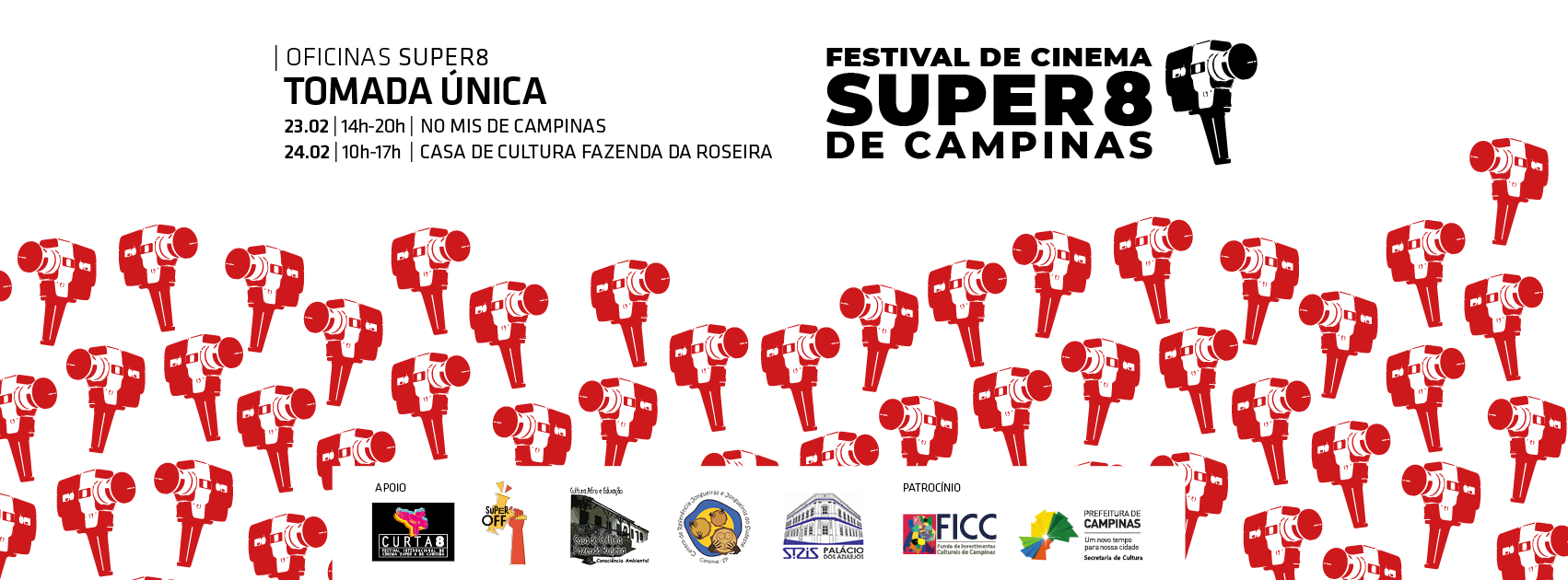 11º Festival Super 8 abre inscrições para oficina gratuita e seleção de filmes