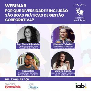 IAB Brasil promove webinar gratuito sobre a diversidade na publicidade digital