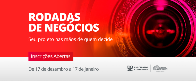 Produtoras interessadas nas Rodadas de Negócios do Rio2C têm até 17 de janeiro para se inscrever